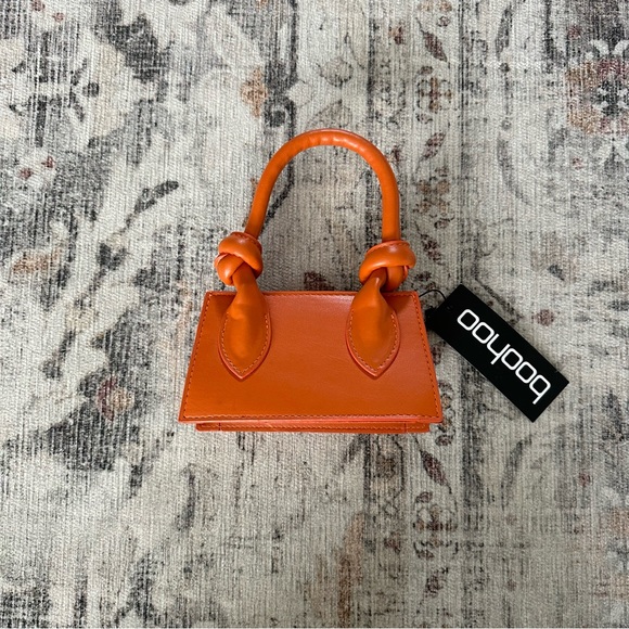 BOOHOO KNOT HANDLE MINI GRAB BAG - Picture 2 of 4